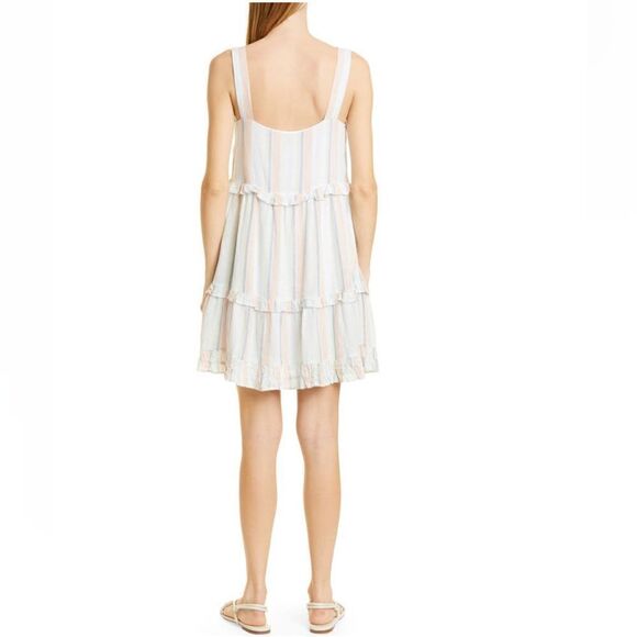 RAILS Sandy Linen Blend Shift‎ Dress, Summer Vacation Airy Dress, Pastel,  NWT - Picture 5 of 17